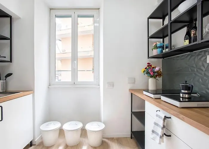 2bdr For 6 Guests - 100mt Subway B1 - 7 Fermate Dal Colosseo רומא