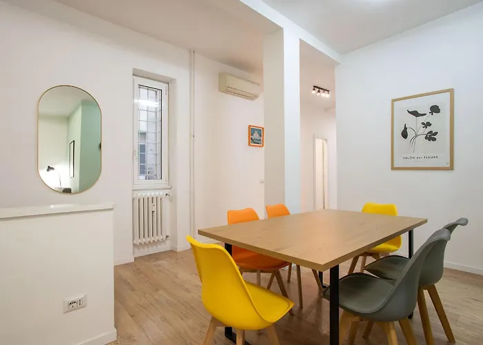 2bdr For 6 Guests - 100mt Subway B1 - 7 Fermate Dal Colosseo דירה *